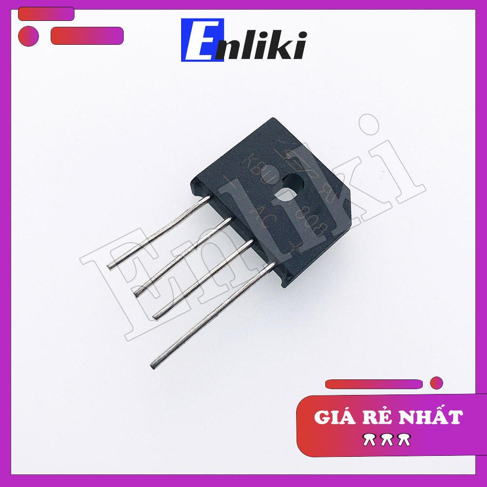 Diode Cầu 8A 800V KBU808
