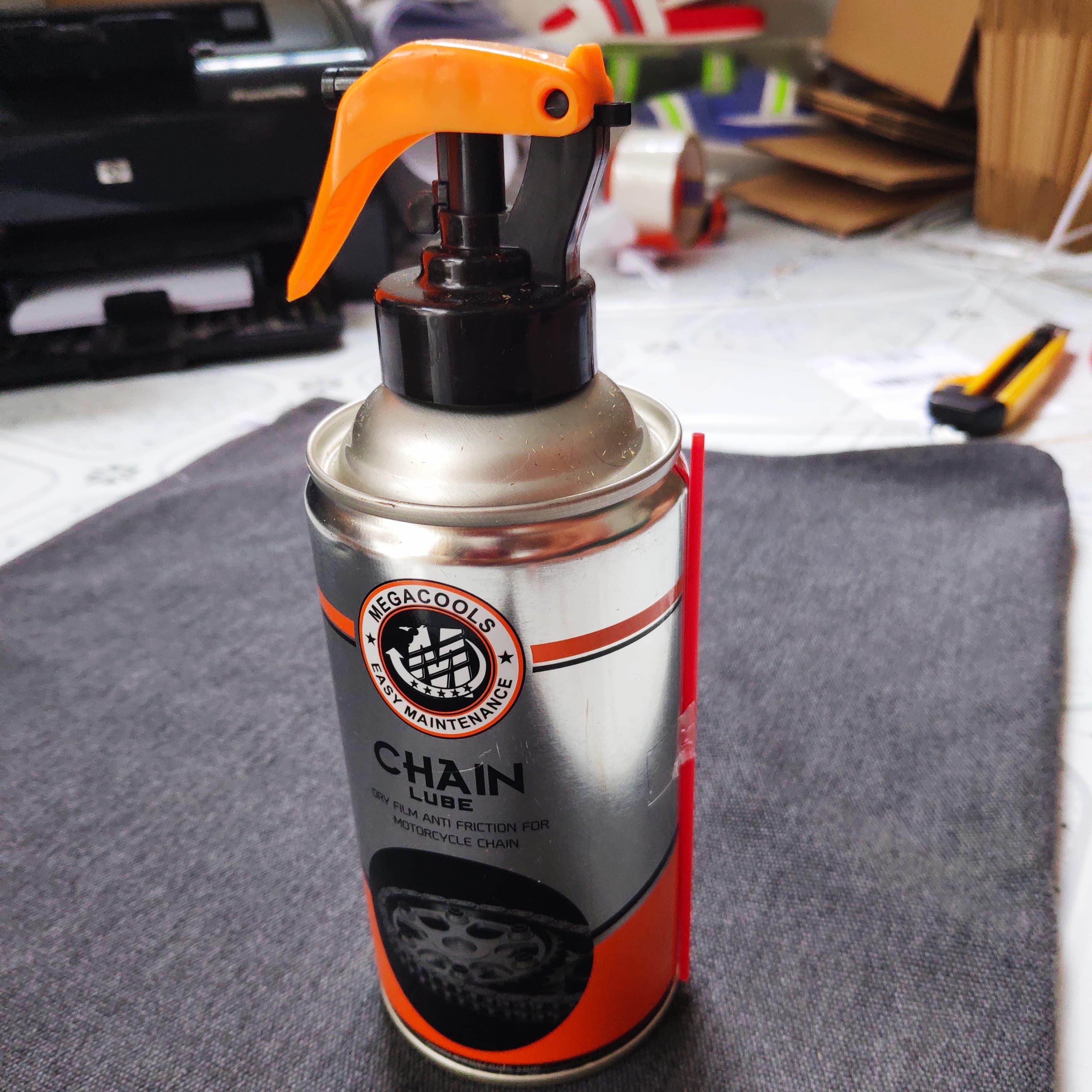CHAI XỊT BẢO DƯỠNG SÊN DĨA CHO XE MÁY TĂNG TUỔI THỌ HIỆU Thunder Chain Lube