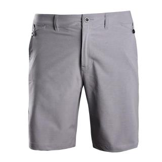 Quần short thể thao nam Breli - BQS9006-1M-SLE quần đùi thun nam polyester cao cấp (Trắng xám) thumbnail
