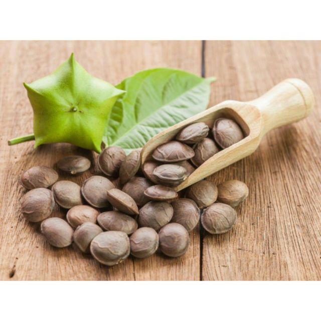 [500g]hạt sachi sấy chín oganic daklak ( hạt sa chi) thơm ngon