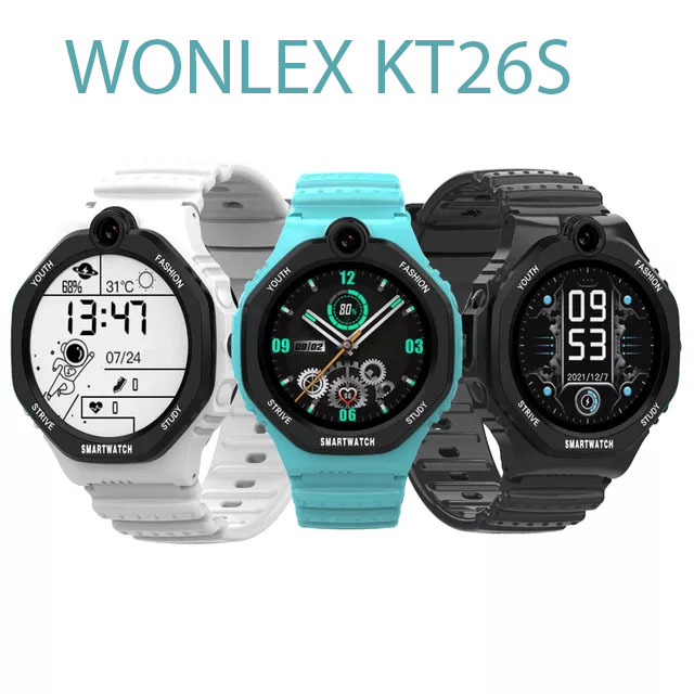 0Đồng hồ thông minh KT26S - 4G WONLEX , gọi video , định vị GPS , WIFI