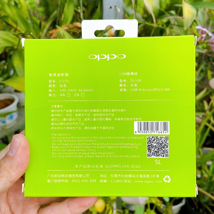 [HCM]Bộ sạc OPPO 4A