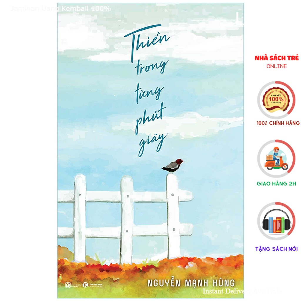 Sách - Thiền Trong Từng Phút Giây - Thái Hà Books