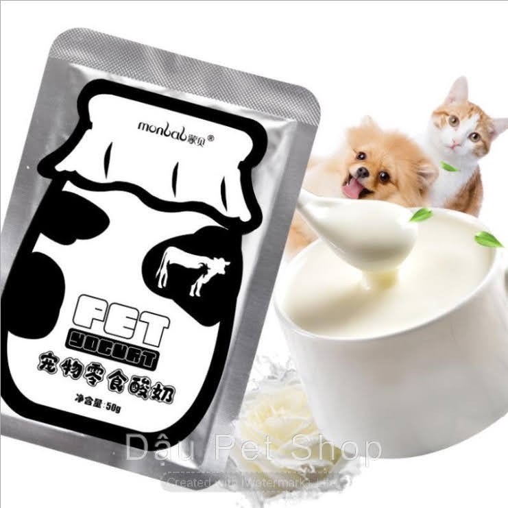 Sữa chua Monbab cho chó mèo 50g