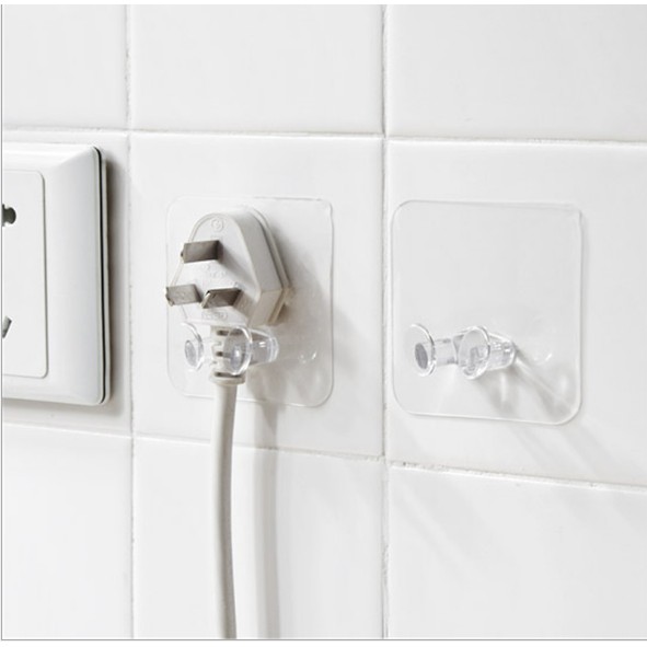 Móc Treo Phích Cắm Điện Dính Tường Siêu Chắc
