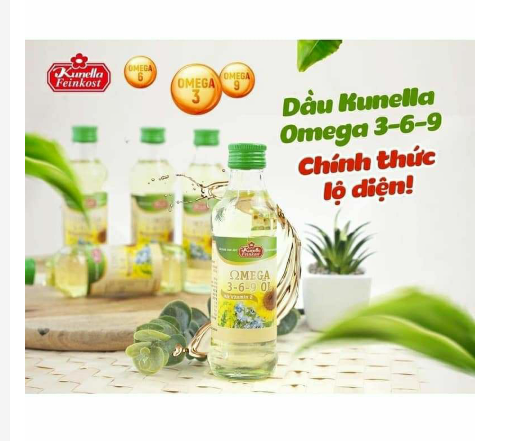 Kunella Omega 3-6-9 100ml cold press seed oil