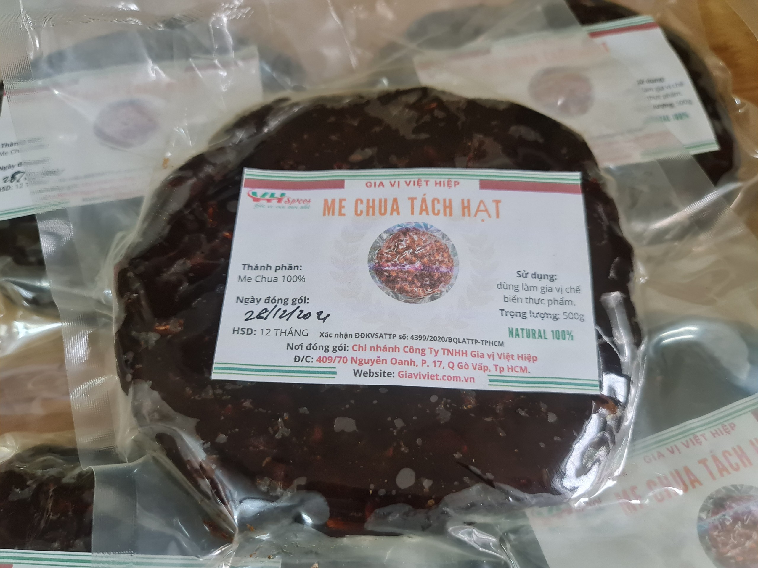 Me Chua tách hạt 1kg