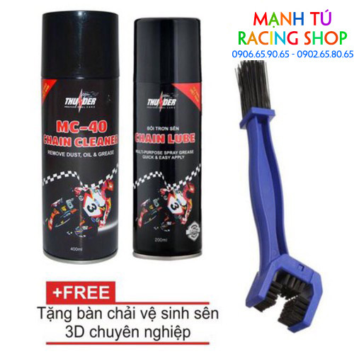 Vệ sinh sên và dưỡng sên thunder có bàn chải