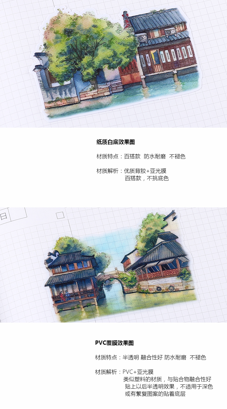 [HCM]Set sticker thành cổ xưa 1