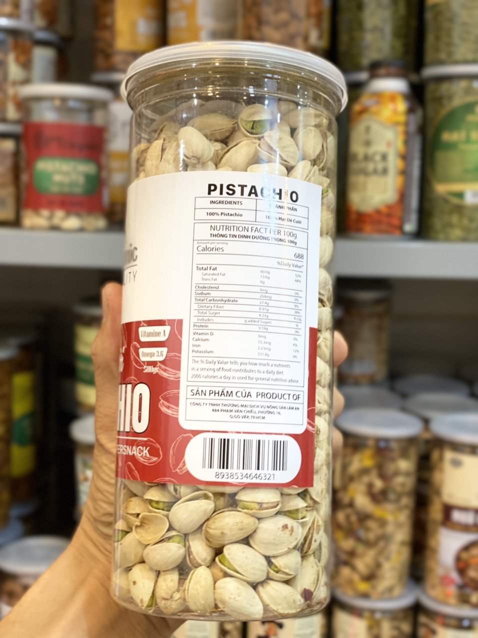 [HCM]HẠT DẺ CƯỜI - MỸ 500G