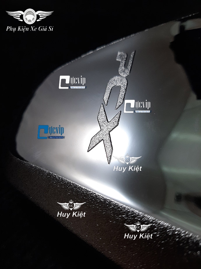 Ốp Cóc Đèn PCX 2014 - 2017 Xi Inox, Mạ Crom MS3179