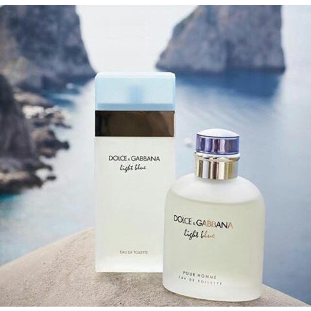 Full Size ] Nước Hoa D&G Light Blue EDT 100ml, Dolce Gabbana Light Blue For  Men, Nước Hoa hương tươi mát mùa hè 