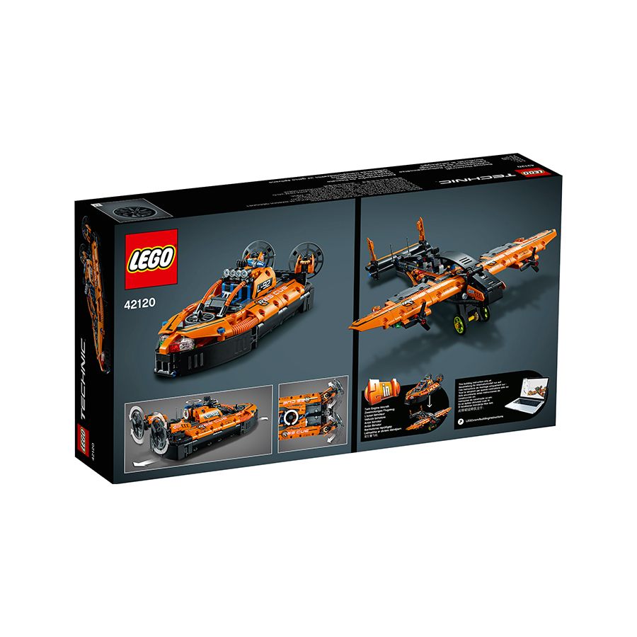 BỘ LEGO LẮP RÁP TECHNIC 42120 CA NÔ ĐỆM KHÍ CỨU HỘ