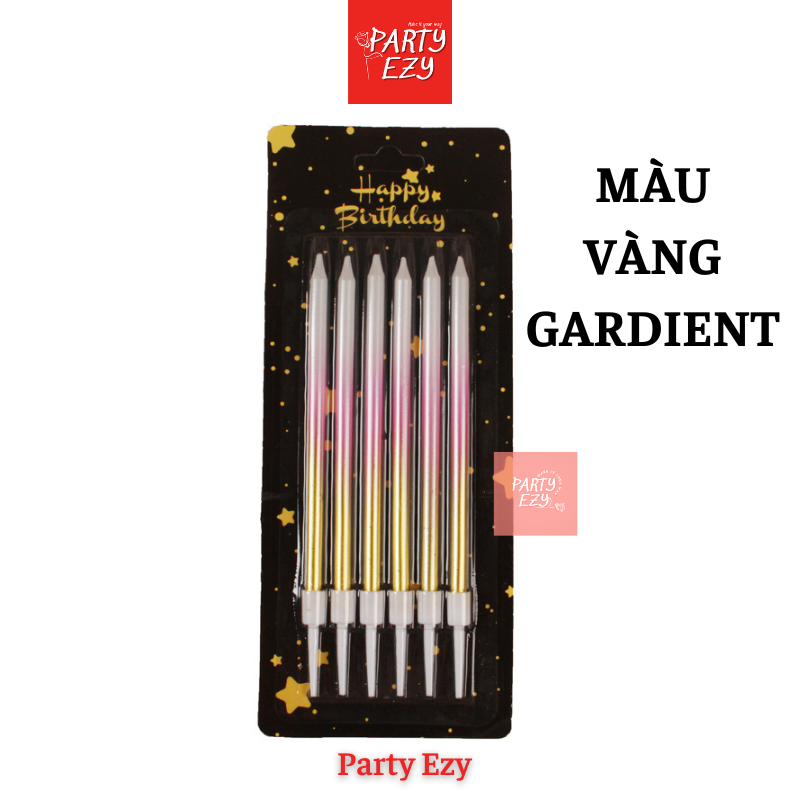 ĐÈN CẦY GRADIENT, ĐÈN CẦY MÀU LOANG - PHỤ KIỆN SINH NHẬT