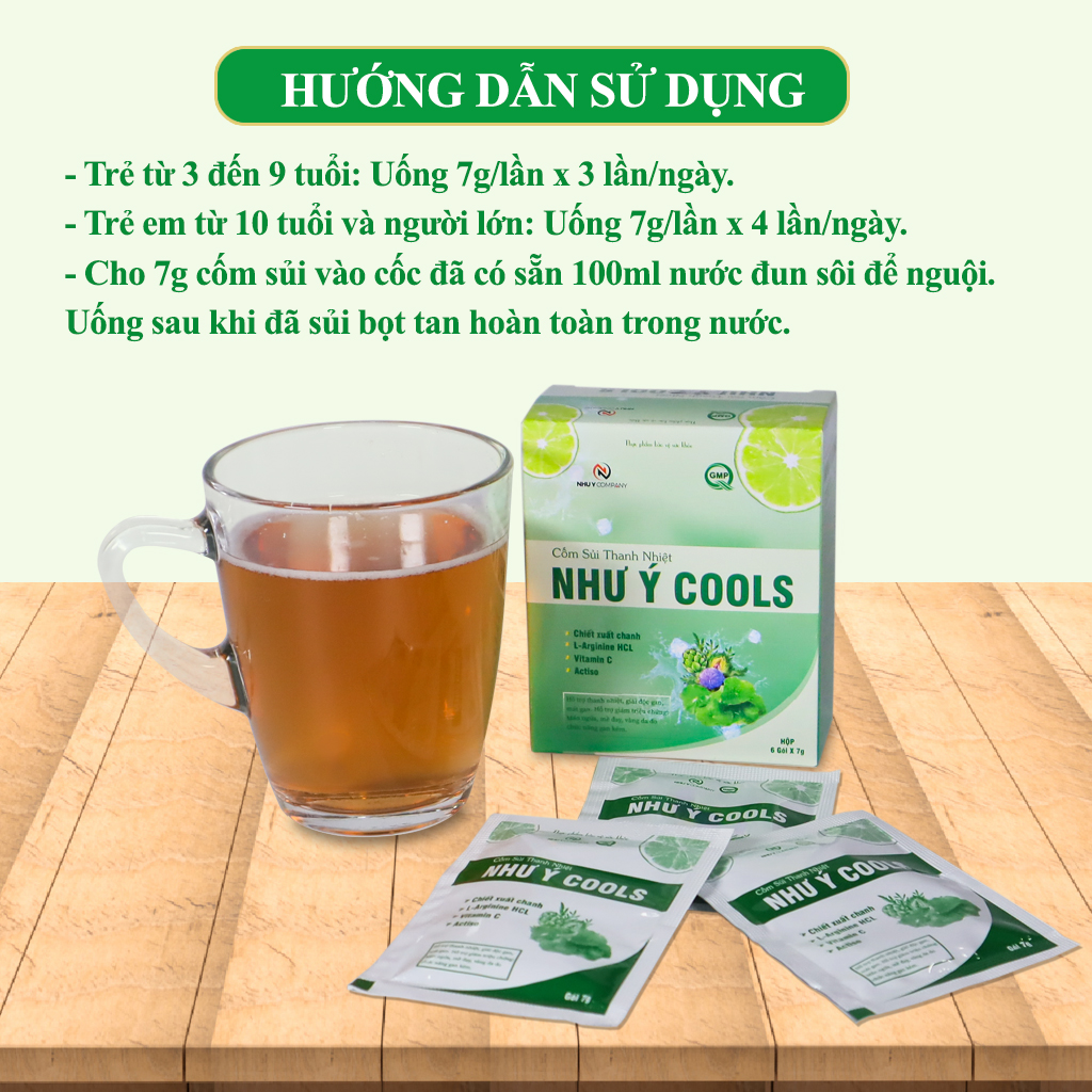 Cốm Sủi Thanh Nhiệt Như Ý Cools