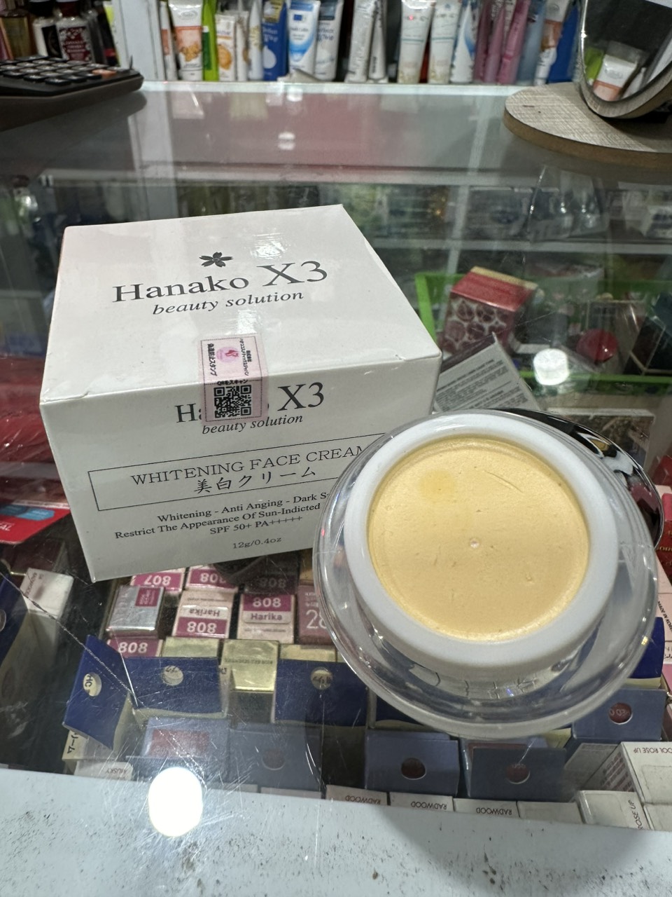Kem Face Dưỡng Trắng Da Nhật Bản Hanako X3