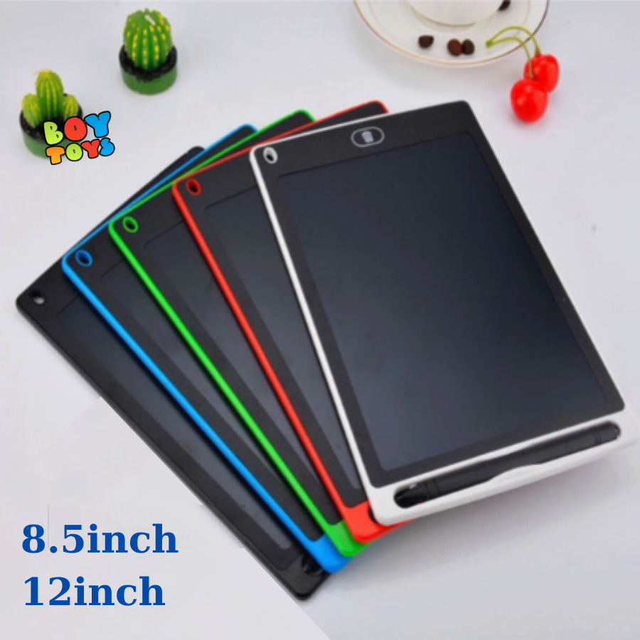Bảng viết thông minh LCD tự xóa 8.5 inch cho bé tập vẽ, tập viết