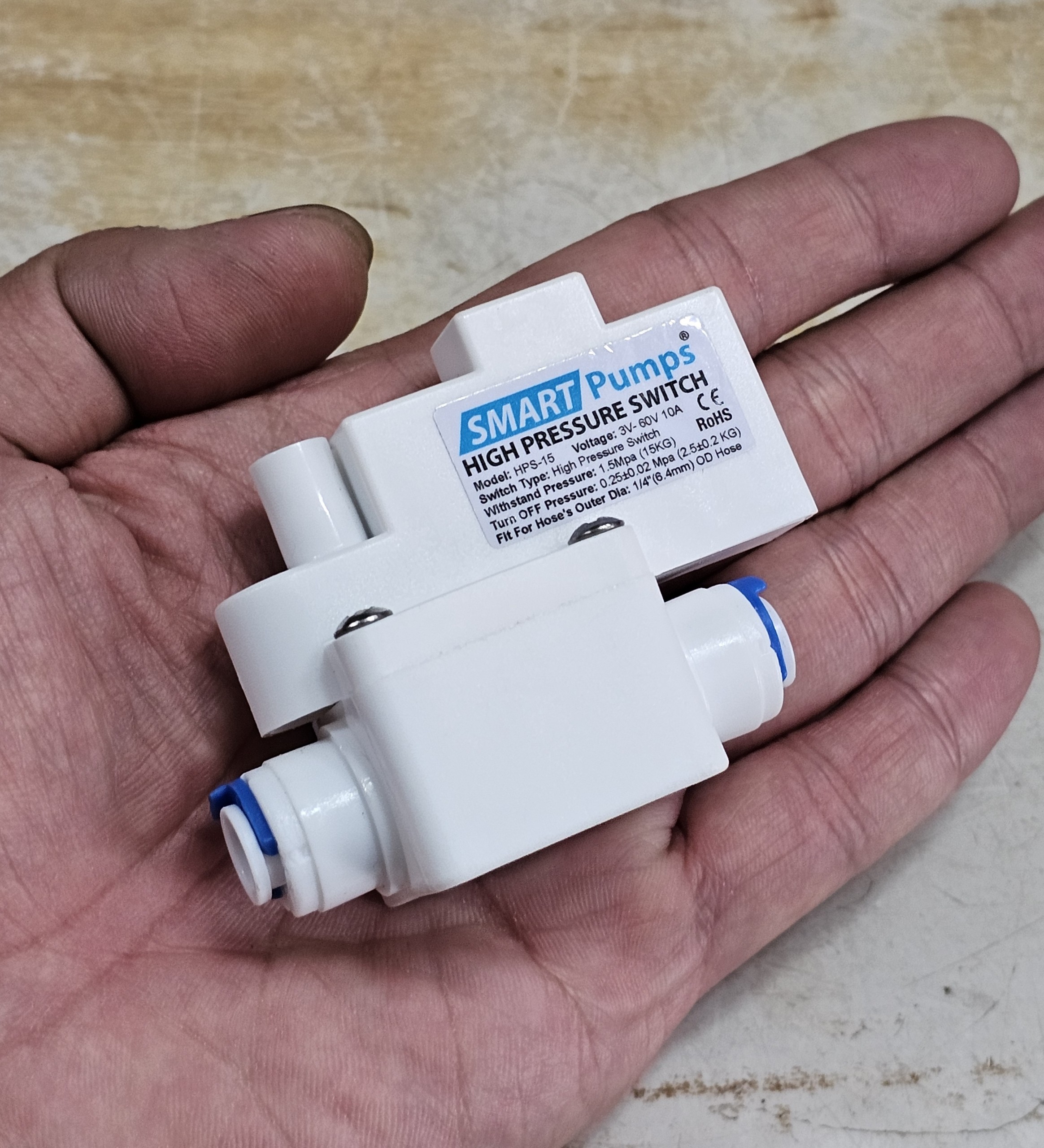 Công tắt bơm nước áp cao RO 24V – High Pressure Switch