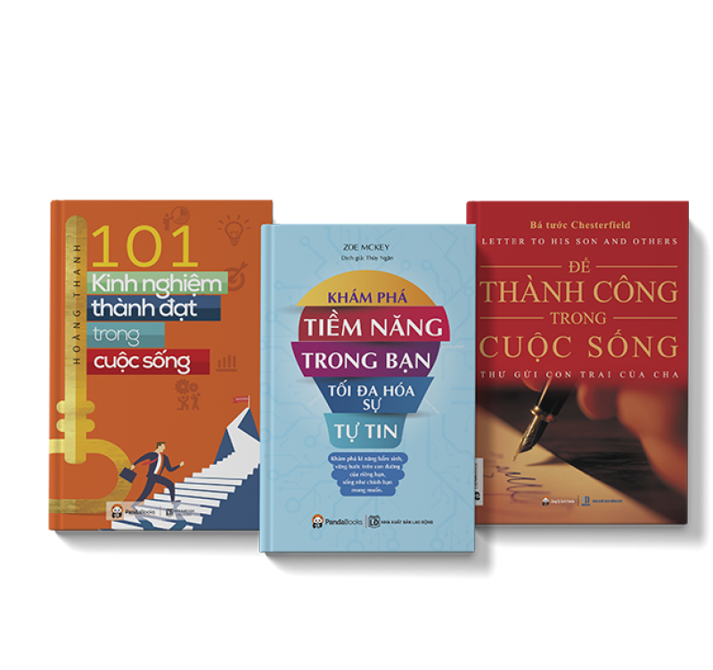 Sách - COMBO 3 cuốn Để thành công trong cuộc sống + 101 kinh nghiệm thành đạt + Khám phá tiềm năng trong bạn