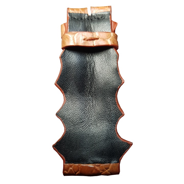 [HCM]Dây đồng hồ cá sấu handmade gai nổi độc đáo
