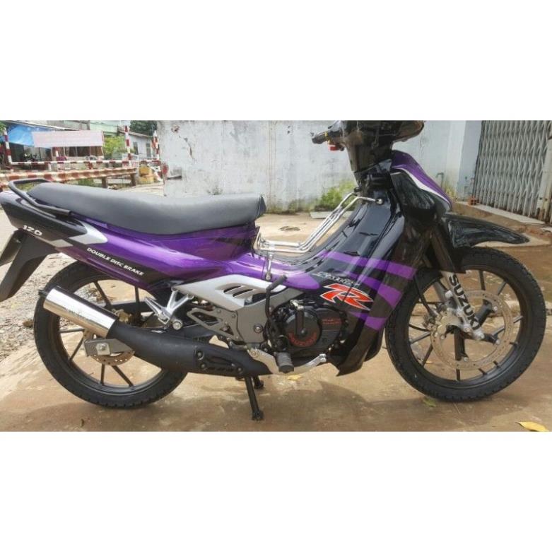 Tem Suzuki Satria 2000 Tím Đen