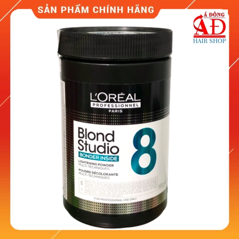 [LOREAL] BỘT TẨY TÓC CAO CẤP LOREAL PRO BLOND STUDIO NÂNG SÁNG 8 CẤP ĐỘ 500G