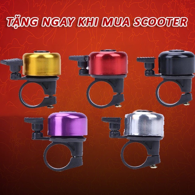 Chuông nhôm xe đạp