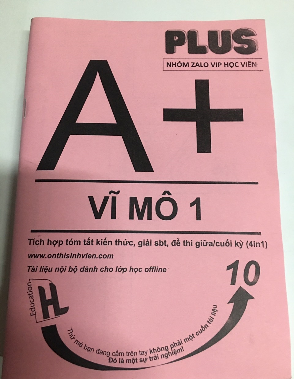 TL A+ Vỹ mô 1 (VIP)