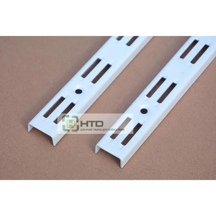 Thanh Ray Đôi Gắn Tường Cài Tấm Lỗ: HTD-T02