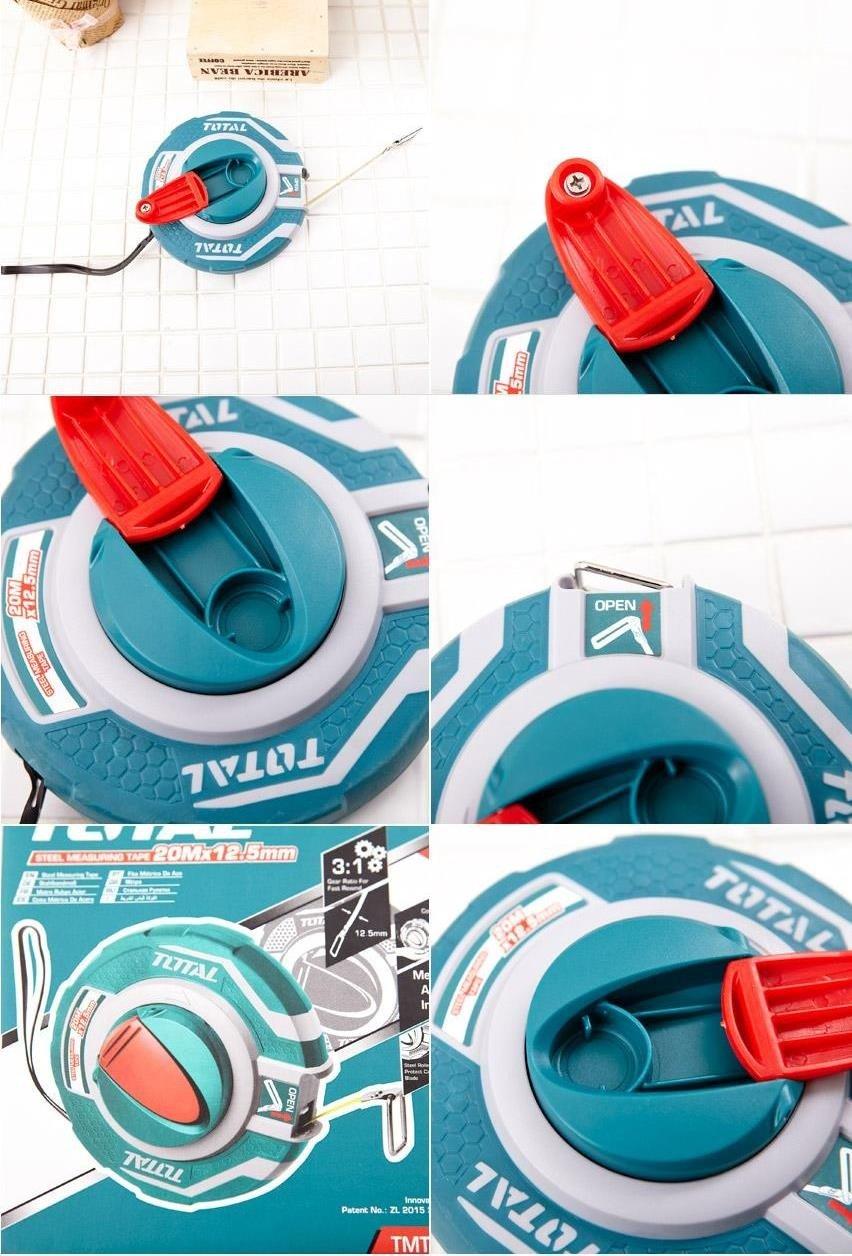 20m Thước cuộn thép TOTAL TMT11206