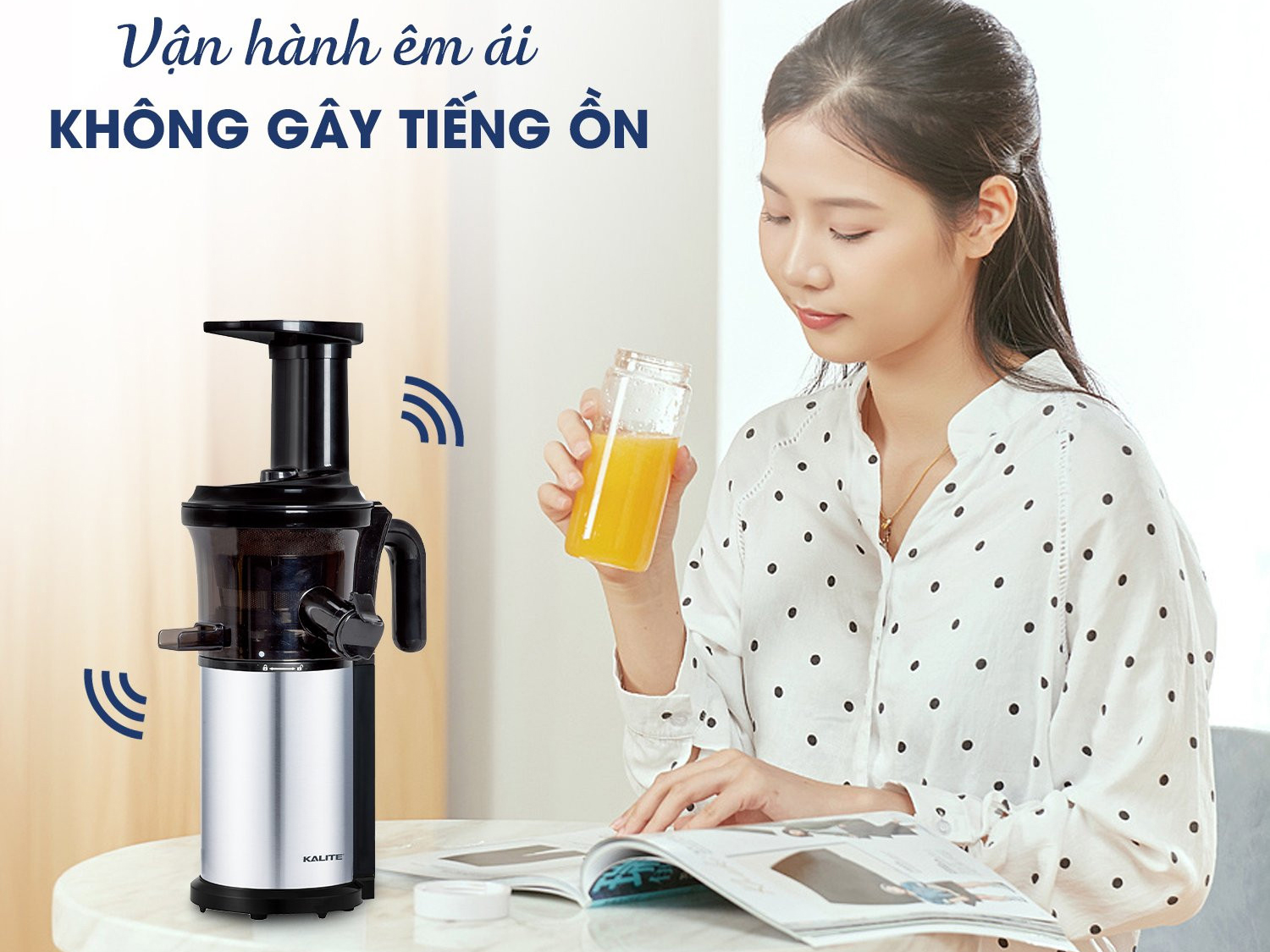 Máy ép chậm Kalite KL-531 - Điện Máy Tiện Lợi 247 - Giao hàng miễn phí