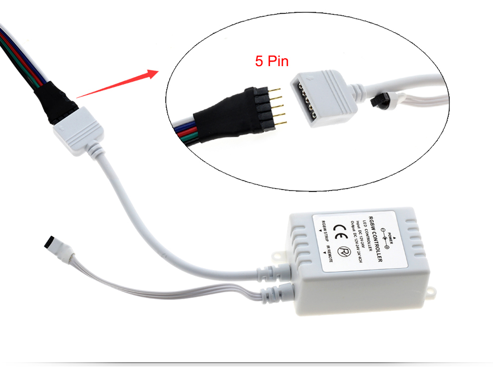 Bộ điều khiển đèn led dây RGB 5m
