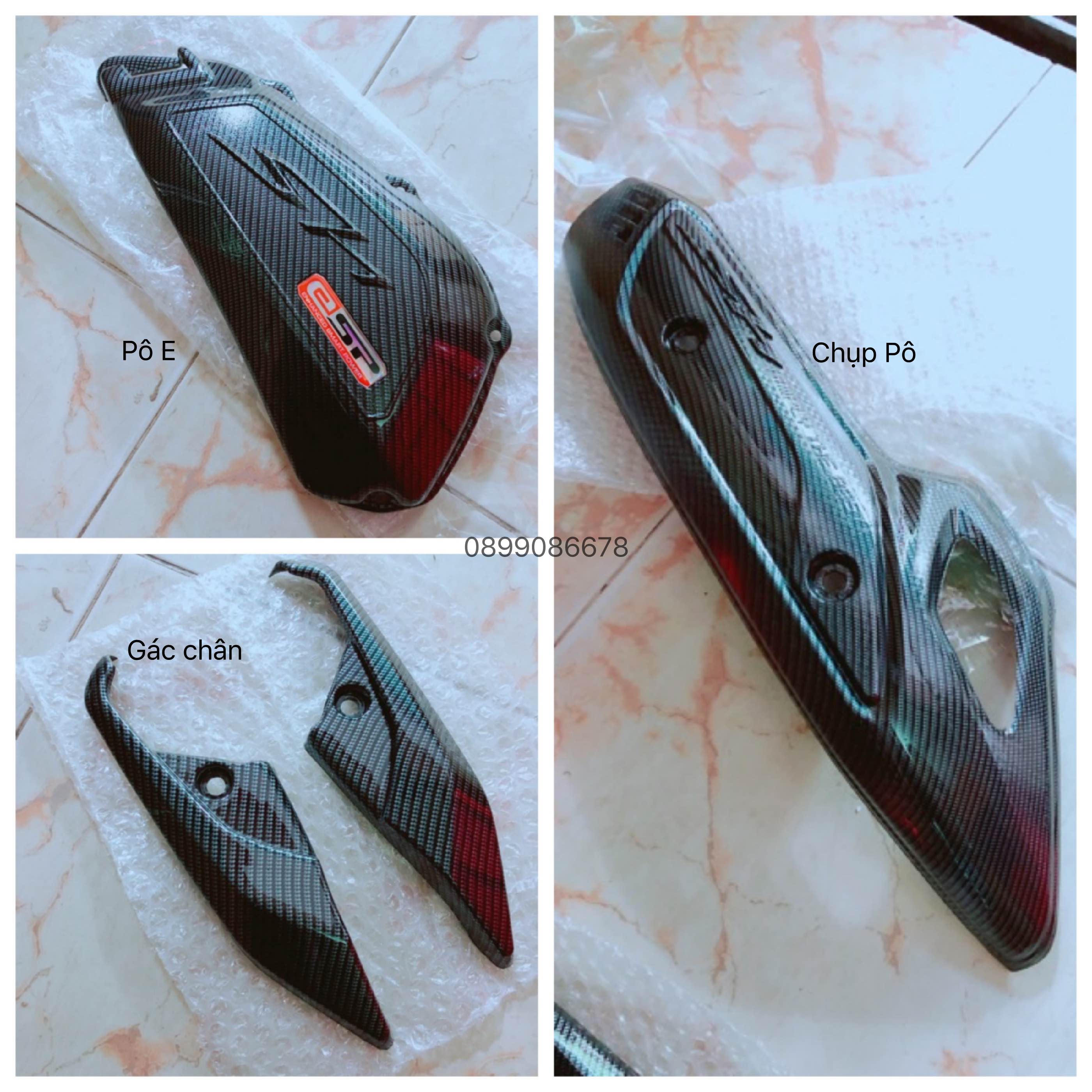 Ốp carbon xe Honda SH đời 2012  / 2013 / 2014 / 2015 / 2016.