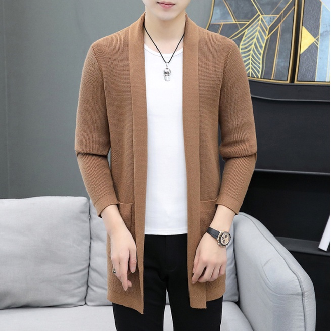 áo cardigan nam dáng choàng len hàn quốc