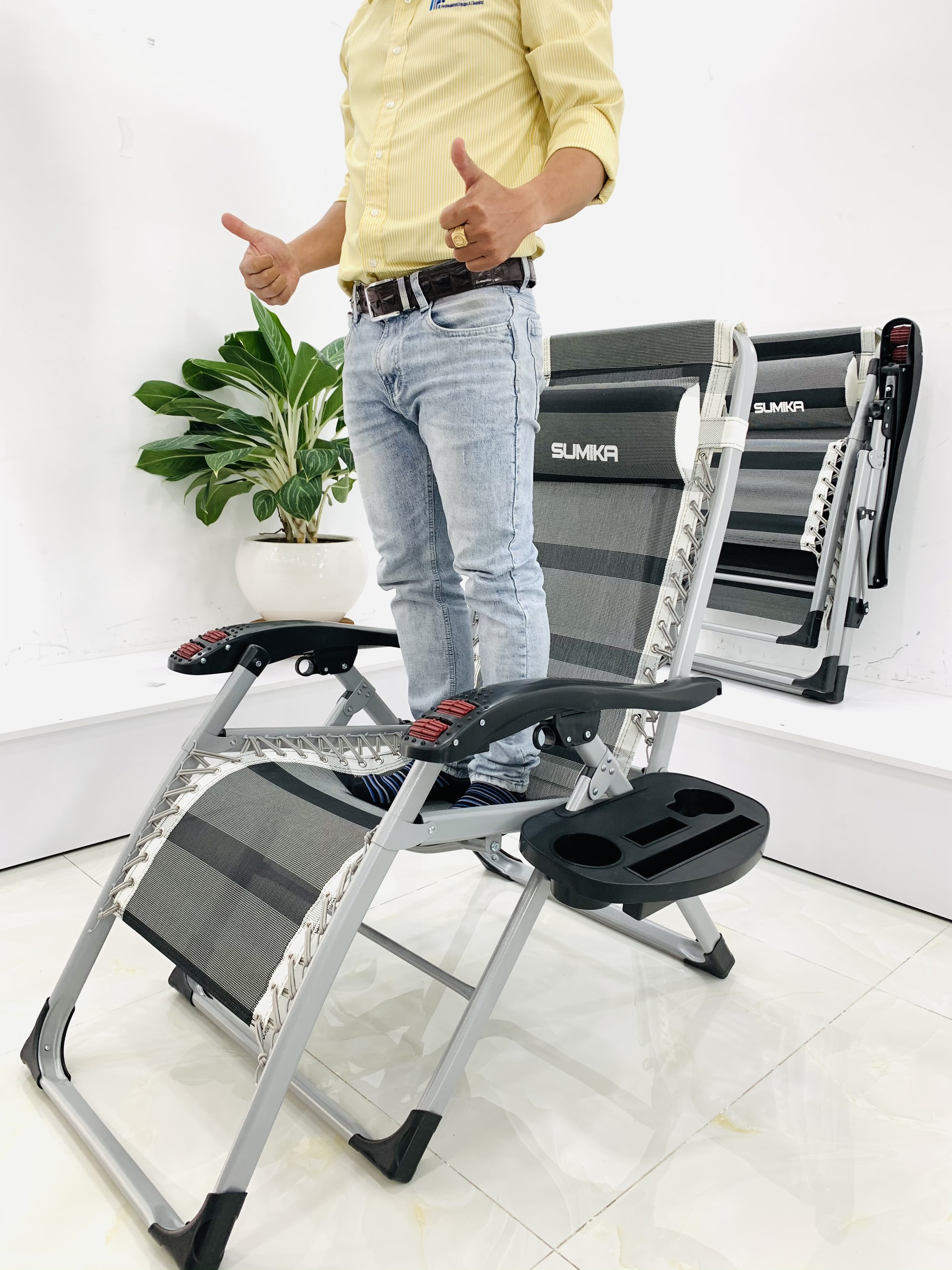 [HCM]GHẾ XẾP THƯ GIÃN SUMIKA 199 MỚI GIÁ RẺ