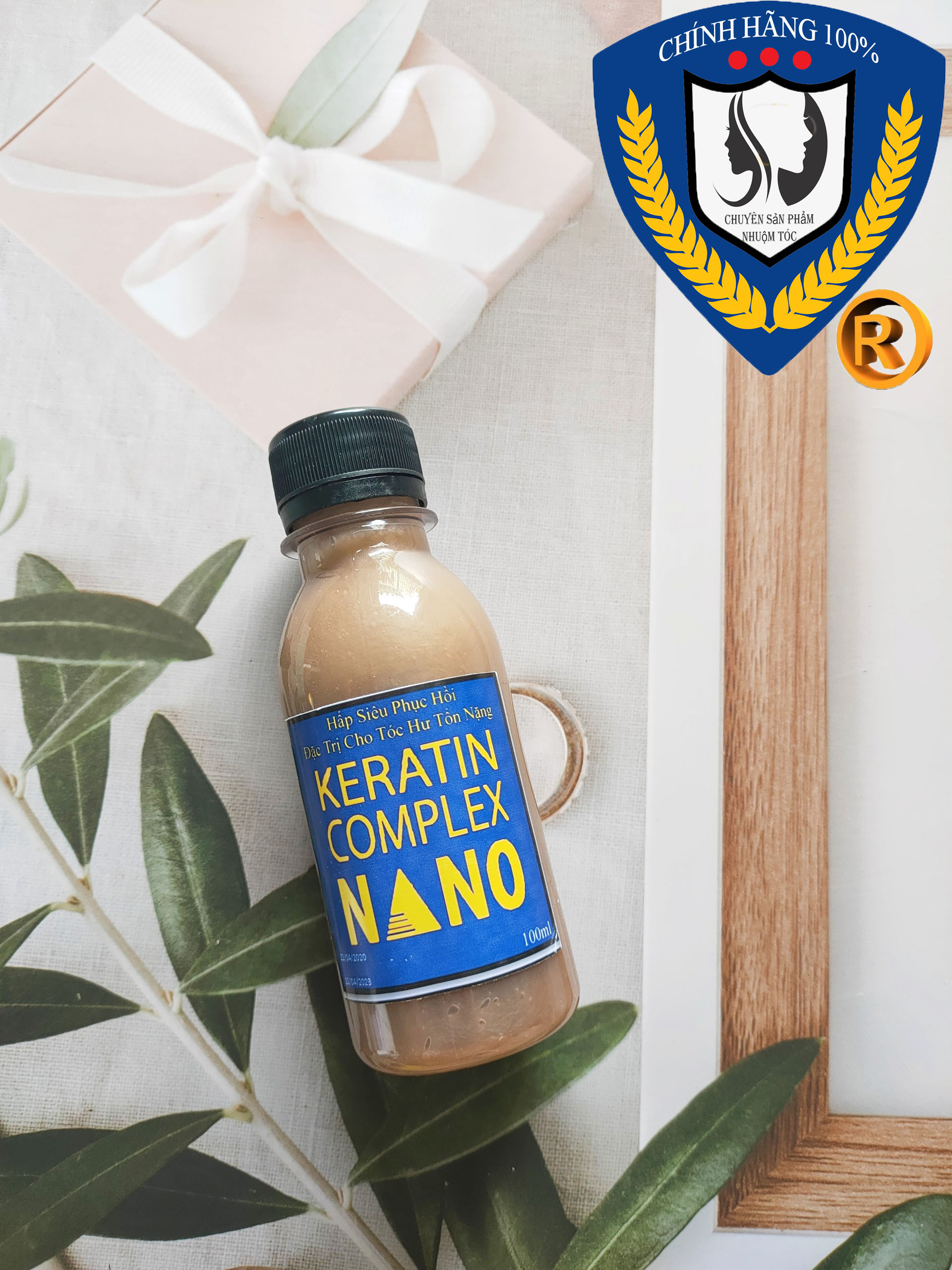 Hấp Phục Hồi Keratin Nano cho tóc khô, hư tổn 100ml