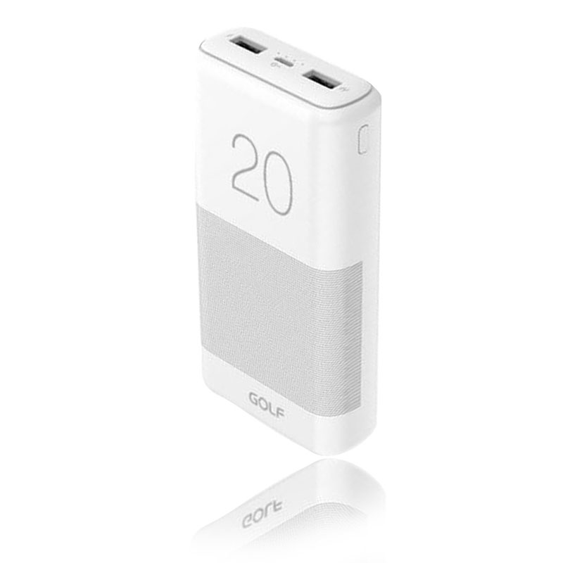 Pin sạc dự phòng 20000mAh Golf CANDY G81 2 cổng sạc USB