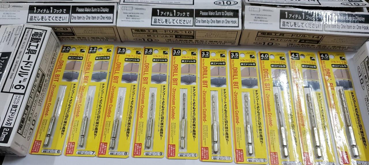 [HCM]Mũi khoan Inox chuôi lục giác