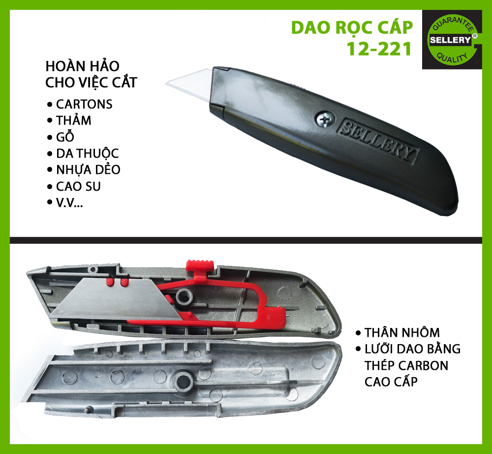 Dao Rọc Cáp Sellery 12-221