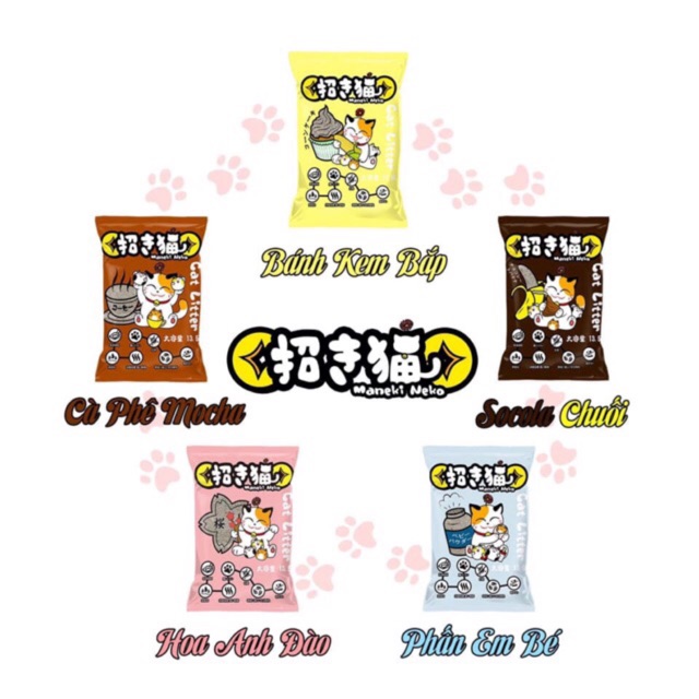 Cát vệ sinh Maneki Neko 5 lít
