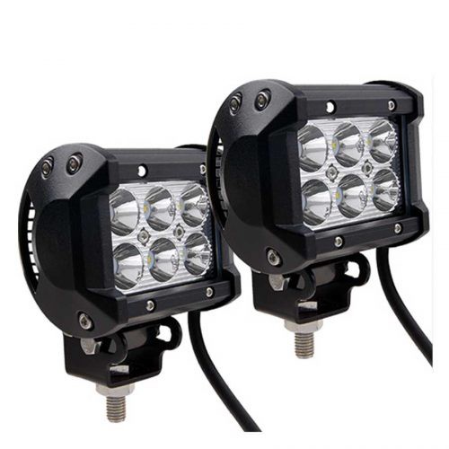 ĐÈN PHA PHỤ 6 BÓNG LED XE MÁY