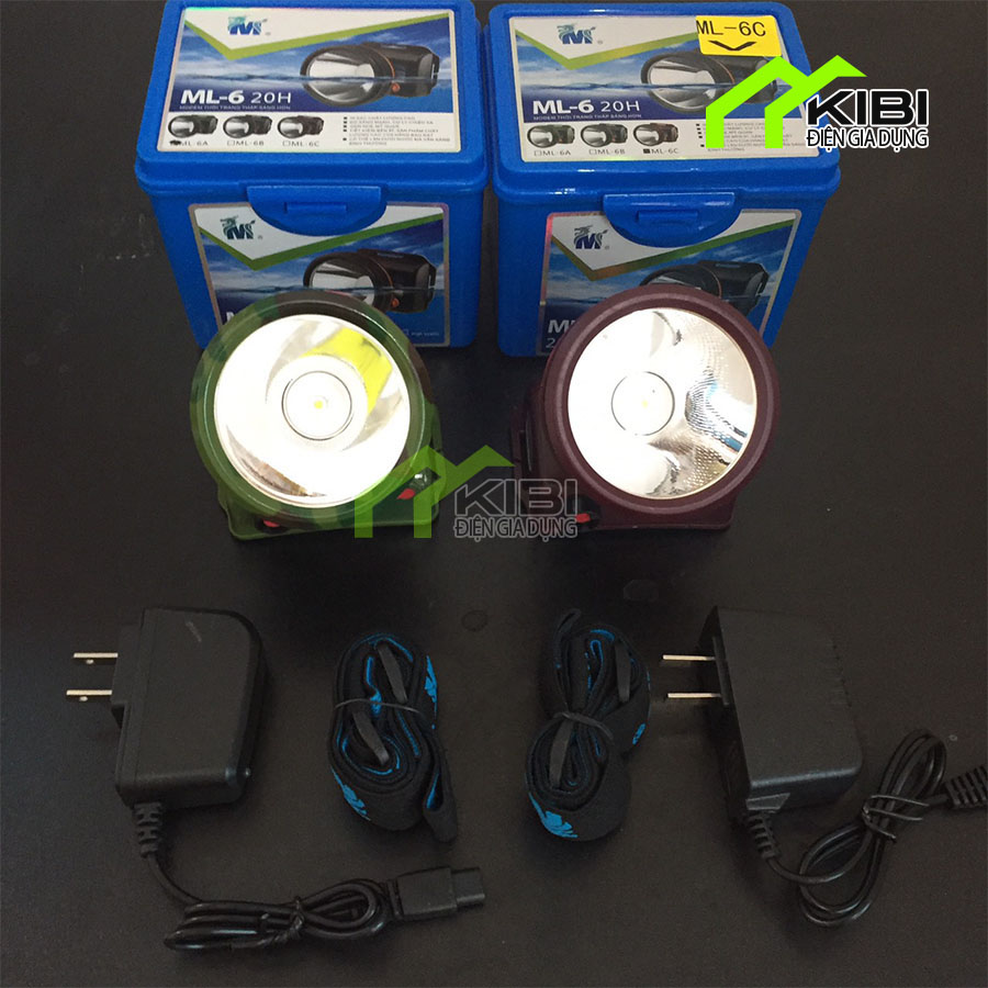 Đèn pin đội đầu, đèn pin đeo đầu ML6