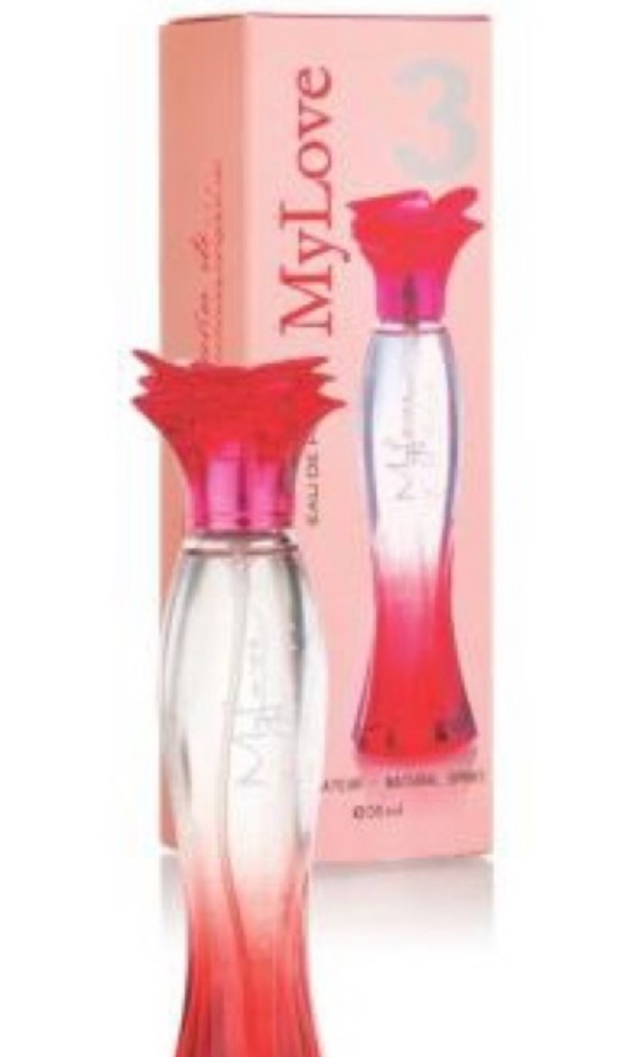 Nước hoa My Love chai 35ml màu đỏ số 3