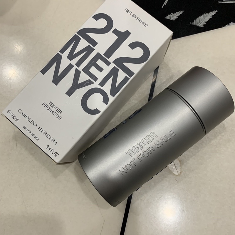 Nước hoa nam 212 men nyc 100ml tester (hộp như hình)