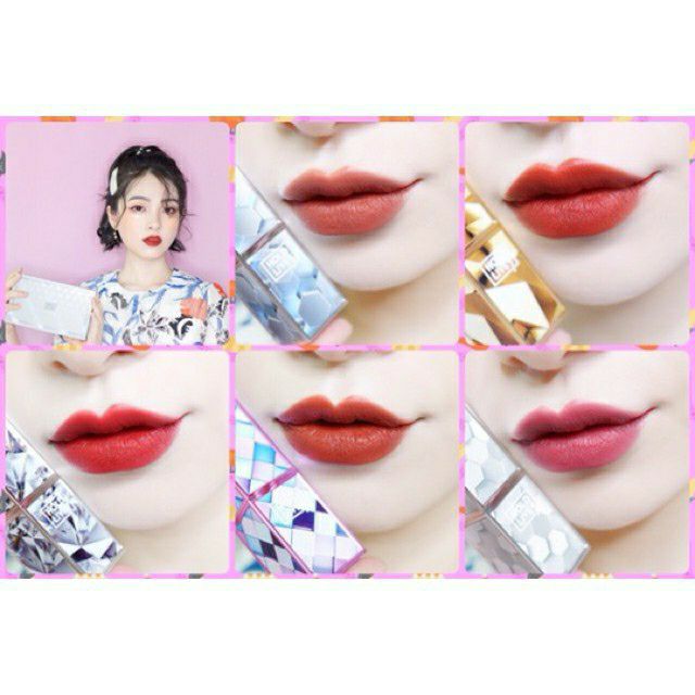 [HCM]Set 5 Cây Son sáp Pha Lê Hold Live Siêu Đẹp - Mẫu mới