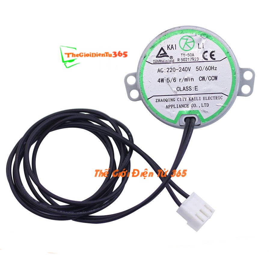 Động cơ tuốc năng quạt cho quạt hơi nước 220vac 4w 5/6rpm