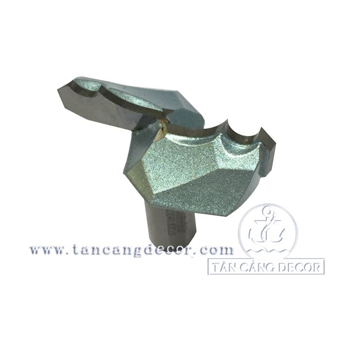 Mũi Router Tideway Đánh Chỉ Bánh Xe D48 mm Cốt 12.7 mm