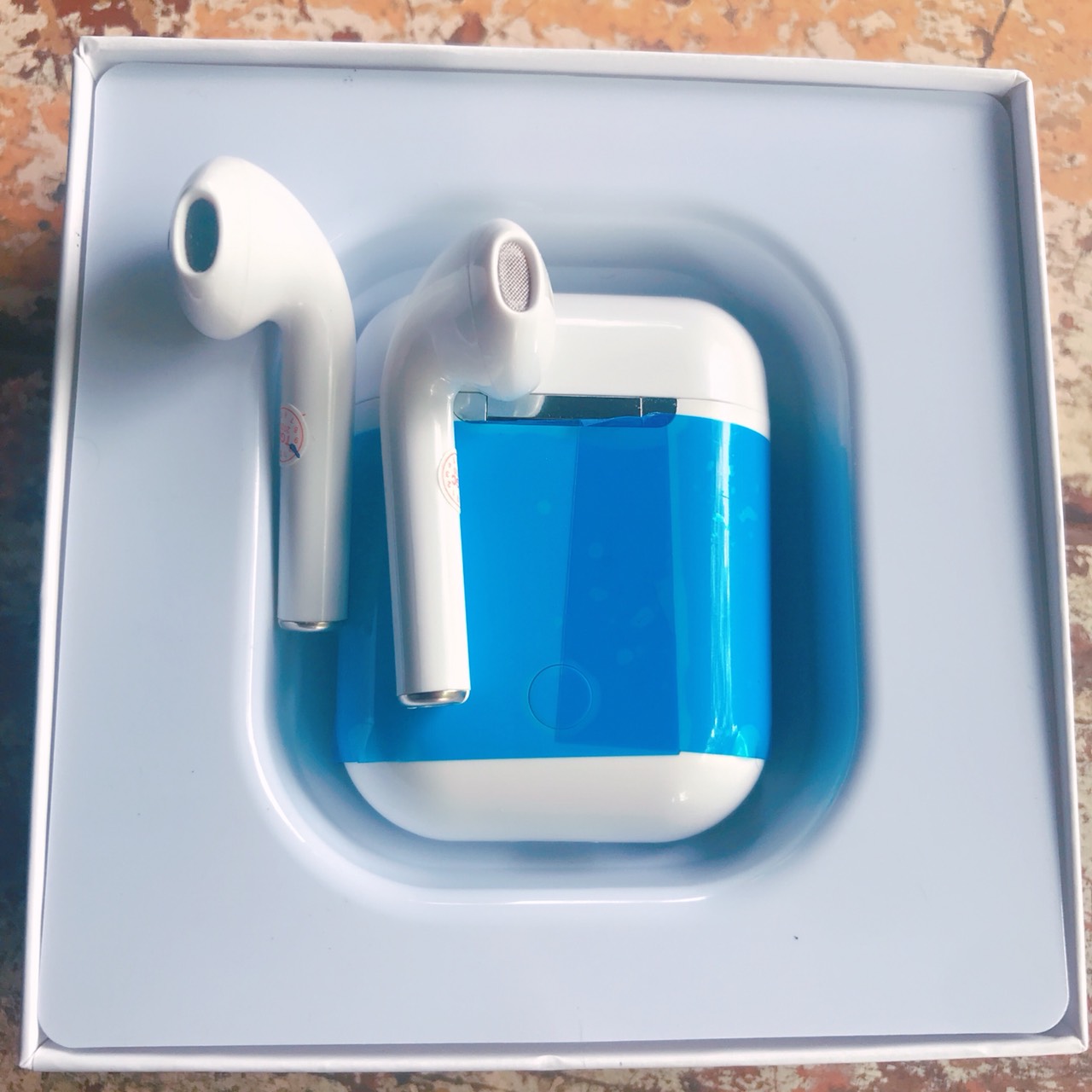 Tai nghe bluetooth i12 - Tai nghe bluetooth 2 tai