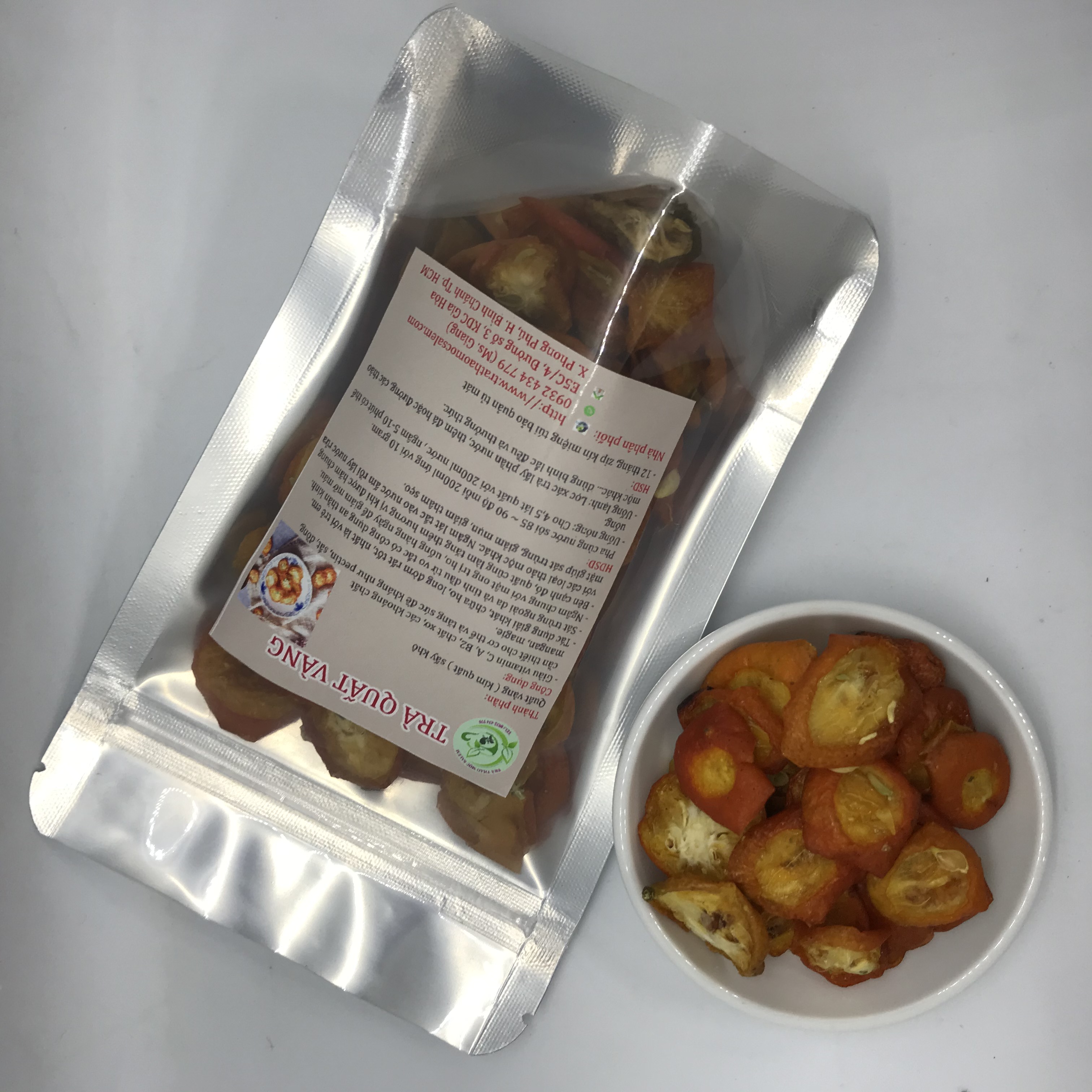 [HCM]Trà quất vàng Salem 100g