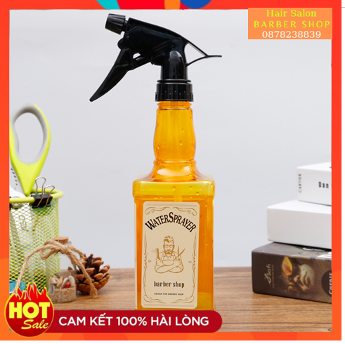 Bình Xịt Tóc , Barber H4 - Chuyên Dùng Cho Thợ Cắt Tóc Nam Nữ ( 500ml )